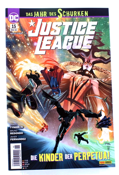 Justice League Comic (Restart 2019) Nr. 15: Die Kinder der Perpetua!